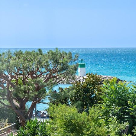 Residence Mediterranee - Beachfront - Sun And Seaview - Pool - Private Parking Cagnes-sur-Mer Exteriér fotografie