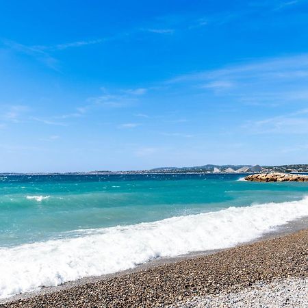 Residence Mediterranee - Beachfront - Sun And Seaview - Pool - Private Parking Cagnes-sur-Mer Exteriér fotografie