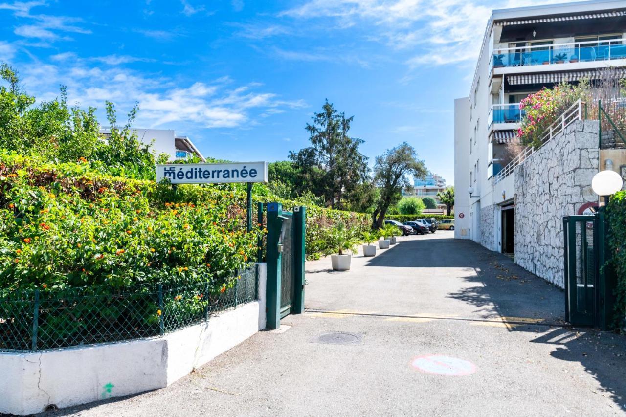 Residence Mediterranee - Beachfront - Sun And Seaview - Pool - Private Parking Cagnes-sur-Mer Exteriér fotografie